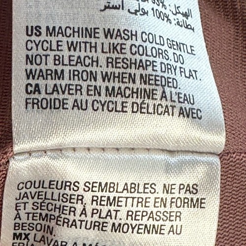 INC International Concepts Short Sleeve Ruched Waist Blouse - Pink - Medium - Picture 7 of 8