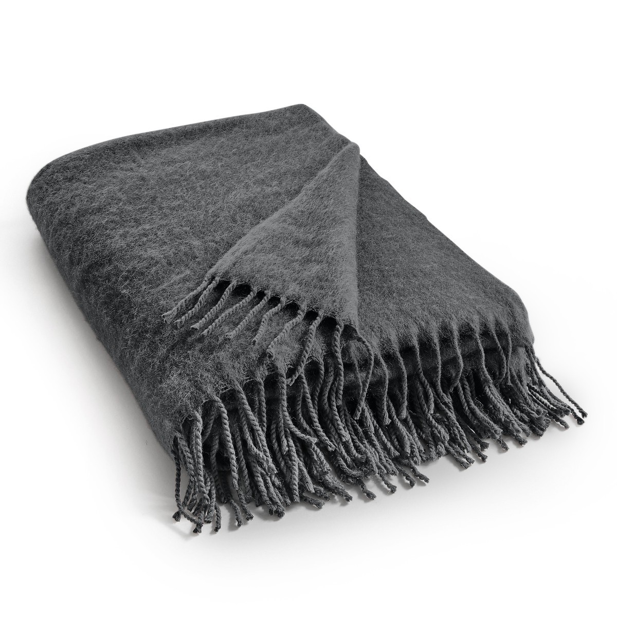 La rossooute Tasuna Throw With Wool And Mohair grigio Size King (160 X 200Cm) La rossooute Tasuna Throw With With With Wool And Mohair grigio Size King (160 X 200Cm) 5bdd52
