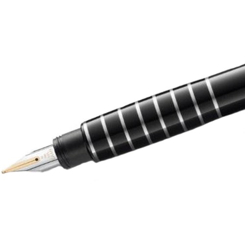 Lamy Fountain Pen Accent BR Eight Ring Black Stainless Steel Nib L98LD-B - Picture 3 of 7