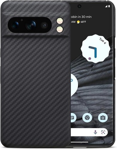 Genuine Aramid Carbon Fiber Case Slim Armor Cover Fo Google Pixel 8 Pro 6 7 Pro - Picture 2 of 63