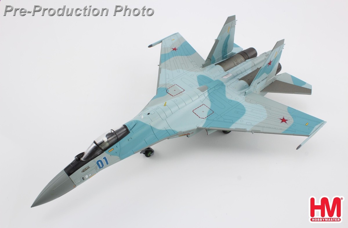 【注記あり】HOBBYMASTER SU-35S FLANKER HA5708 Su-35S Flanker-E 1:72 Diecast Model - Hobby Master HM