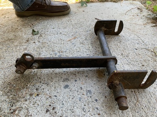 john deere 100 & 200 series lawn tractor parts Lift Rod From A 214 - Picture 2 of 2