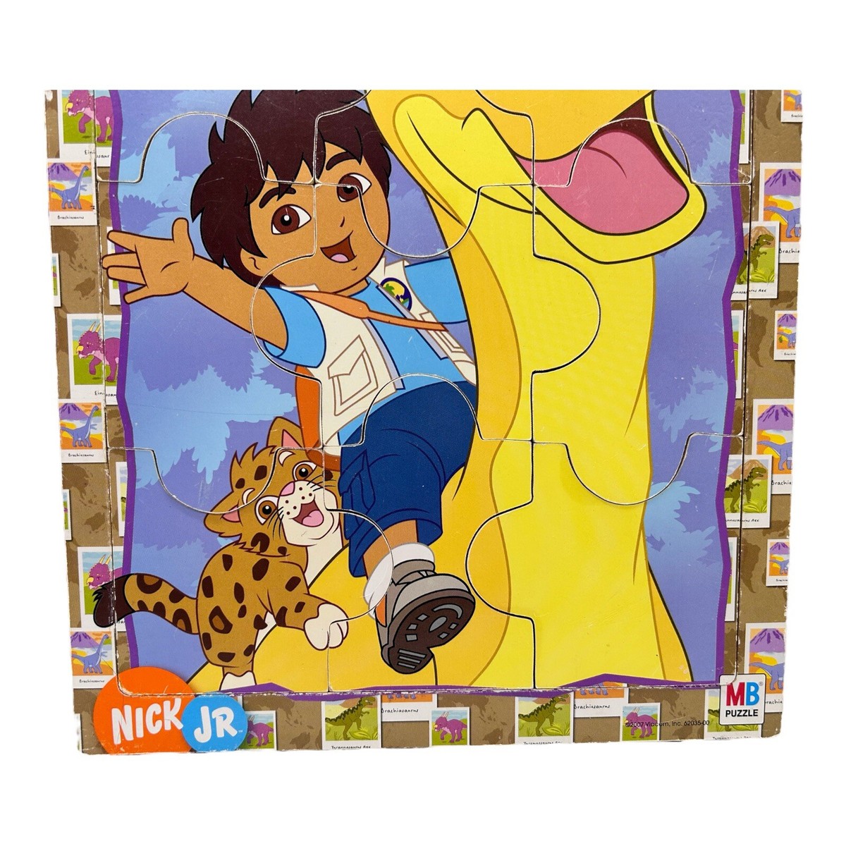 2007 Dora The Explorer & Diego Puzzles Milton Bradley Nick Jr