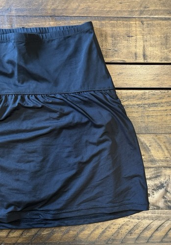 Leilani Solids Control Skirtini Swim Bottom High Waist in Black Size 8 NWT - Picture 7 of 8