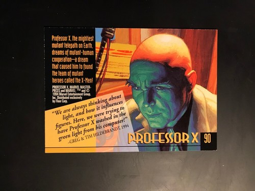 Complete Your Set - 1994 Marvel Masterpieces Cards - Pick - Picture 182 of 282