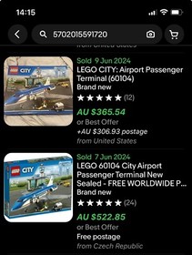 LEGO CITY: Airport Passenger Terminal (60104) Retired
