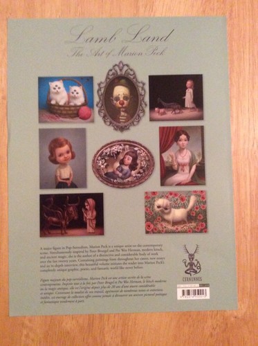 Autografato E Datato Di Marion Peck - Lamb Terra : The Art Of HC 1st + Pic - Picture 10 of 10