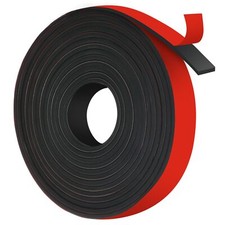 Self Adhesive Rubber Strips Neoprene Solid Rubber Sheets with Adhesive Backin...