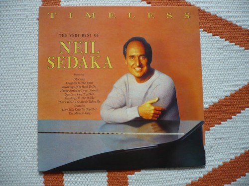 Neil Sedaka Timeless The Very Best Of Vinyl UK 1991 1st Press Greatest Hits LP - Picture 6 of 11