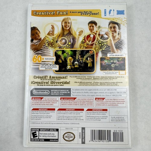 Nintendo Wii Music Game Complete Interactive Musical 60 Instruments E Everyone - Picture 2 of 5