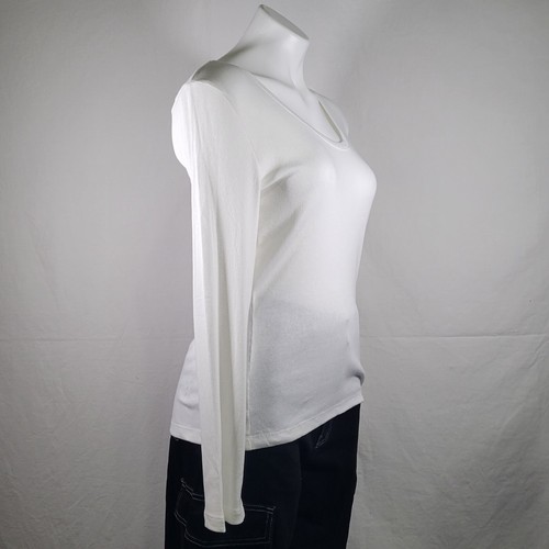 Long Sleeve Scoop Neck T Shirt | Ribbed Shirt | Womens | A New Day - Bild 26 von 27