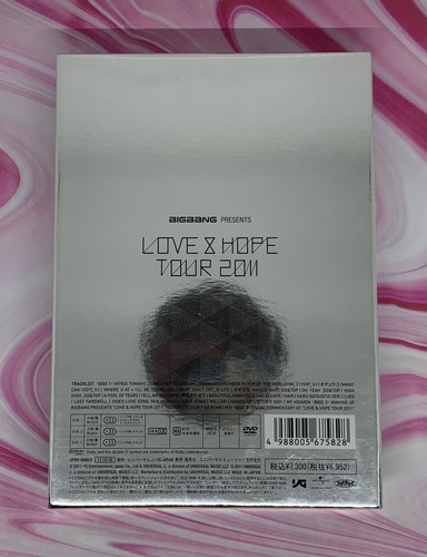 BIGBANG Love And Hope Tour 2011 Limited Edition 3-Disc Japanese DVD w/ Postcard - Picture 2 of 17