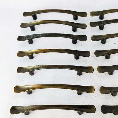35 Vintage Amerock Antique Brass Drawer Cabinet Door Pulls 3" Center RD 1962 Lot - Picture 5 of 10