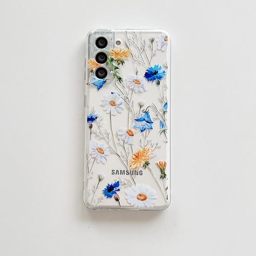 For Samsung Galaxy S24 S23 S22 A71 A55 A33 A14 Note20 Floral Pattern Phone Case - Picture 6 of 20