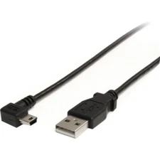 StarTech 6ft Mini USB Cable A to Right Angle Mini B USB2HABM6RA