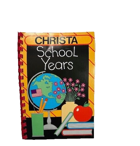 Vintage School Years Memory Book Kindergarten-12th Grade made in Japan - Imagen 1 de 4