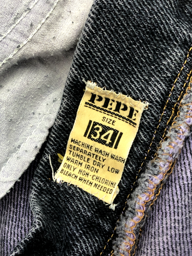 Vintage Pepe Jeans Mens Denim Blue Pants Size 34 Premium Pockets - Bild 6 von 12