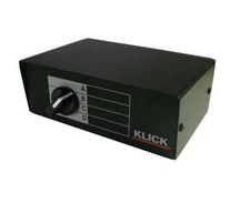 KLICK SWITCH BOX 25 PIN FEMALE 4 INPUT TO 1 OUTPUT