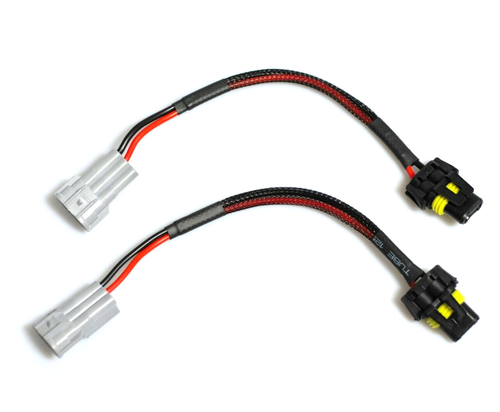2X Denso OEM HID BALLAST to aftermarket converter PIGTAIL PLUG wire Socket Koito - Picture 7 of 7