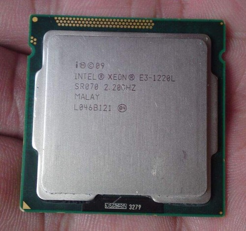 Intel Xeon E3-1220L SR070 2.2 GHz 3MB cache 5 GT/s LGA 1155/H2 Processor CPU - Bild 2 von 2