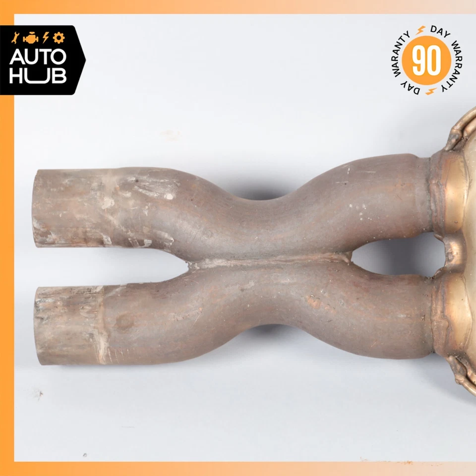 02-07 Maserati Spyder 4200 M138 Exhaust Mid Pipe Center Resonator Silencer 61k - Image 4 of 4