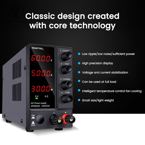 DC 30V10A 60V5A Adjustable Voltage Regulator Stabilizer Switching Power Supply - Picture 3 of 35