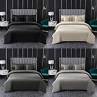 Brushed Fleece Valvet Duvet Cover with Pillow Case Thermal Warm Bedding Set