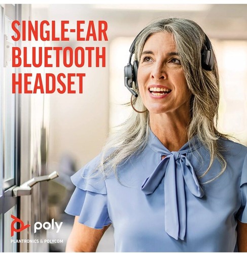 Poly Voyager 4310 UC Wireless Headset and Charge Stand USB C Teams Version - Zdjęcie 2 z 7