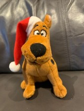 Scooby Do with Santa Hat - Christmas toy  by TY plush 16cm - Very Good Condition