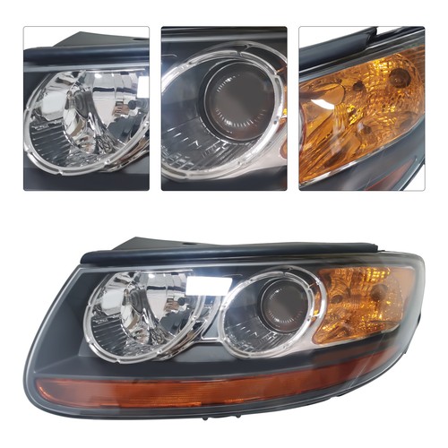 Conjunto de lámpara de faros halógenos lado izquierdo del conductor para Hyundai Santa Fe 2007-2012 - Imagen 8 de 13