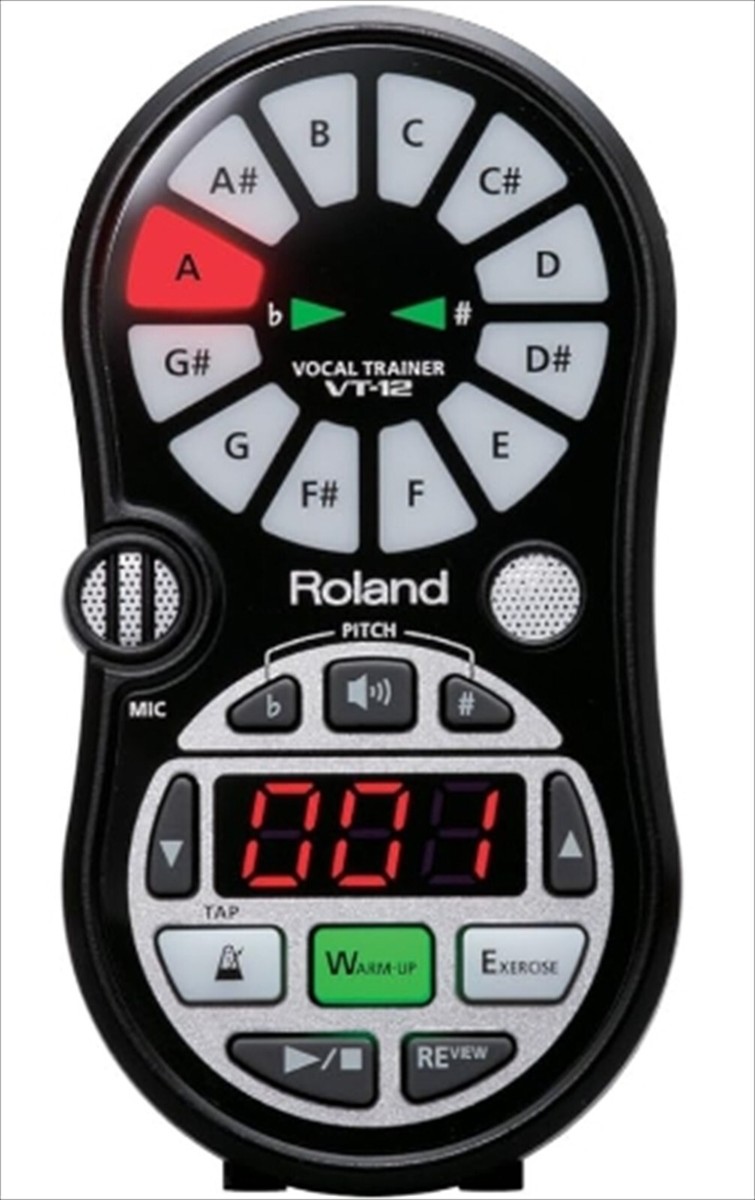 Roland VT-12 Black Complete Vocal Trainer New in Box Fast