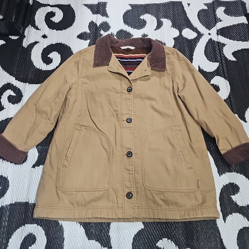 Woolrich Button Up Shacket Jacket Lined Womens XL Corduroy Collar Wrist Cottage  - Picture 4 of 9