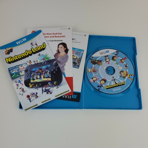 Nintendo Land (Wii U, 2012), Complete In Box with manual - Picture 3 of 5