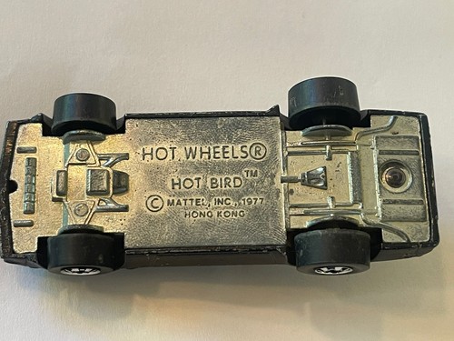 Hot Wheels 1977 Hot Bird Trans•Am - Pared Negra - Hong Kong Original - Imagen 9 de 11