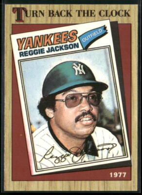 1987 Topps #312 Reggie Jackson Collector's Edition (Tiffany)