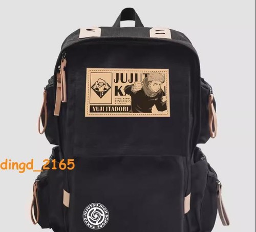 Borsa a tracolla ad alta capacità Jujutsu Kaisen Gojo Sator zaino scuola - Foto 13 di 16