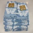 8pc Deborah Connolly Butterfly Butterflies 4 Bath & 2 Hand & 2 Finger Tip Towels