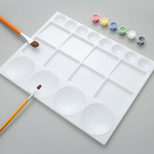Plastic Palette Convenient Pigment Trays Practical Color - Picture 9 of 12