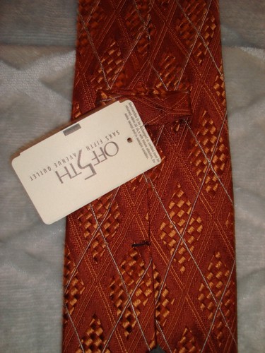 Corbata para hombre Gianfranco Ferre nueva con etiquetas hecha en Italia seda - Imagen 3 de 3