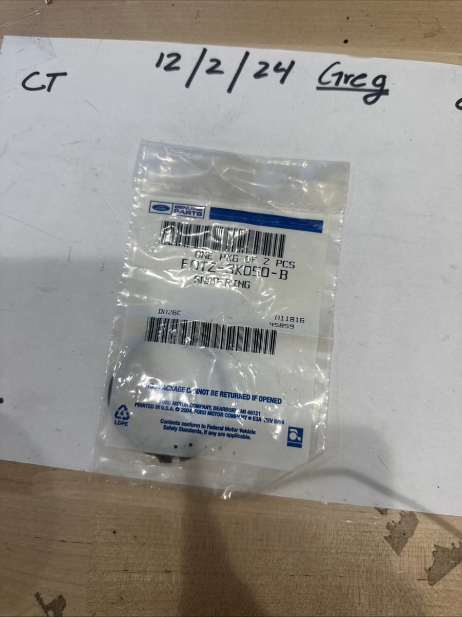 ゆん LOWER BALL JOINT SNAP RING FITS MANY FORD MODELS - EOTZ