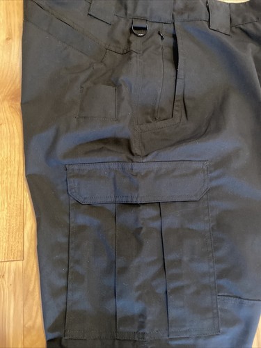 Galls G-Tac TR940 Mens Black Ripstop Tactical Cargo Pants Size 36x30 - Picture 8 of 12