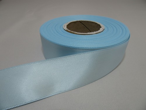 3mm 7mm 10mm 15mm 25mm 38mm 50mm DUCK EGG BLUE Satin Ribbon Double Side Roll Bow - Picture 7 of 10
