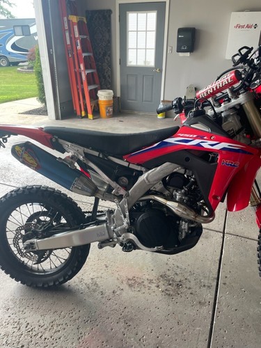 FMF Factory 4.1 Anodized Exhaust w/ MegaBomb Head Pipe Honda CRF450RL 2021-2026 - Bild 5 von 9