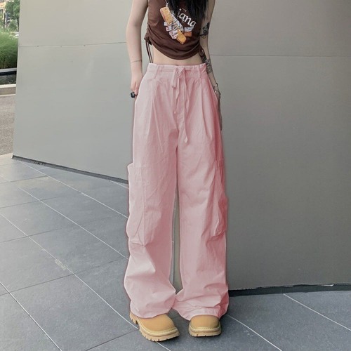 Pantalones cargo para mujer Pantalones deportivos para correr 2023 Mujer Punk Pantalones paracaídas - Imagen 5 de 11
