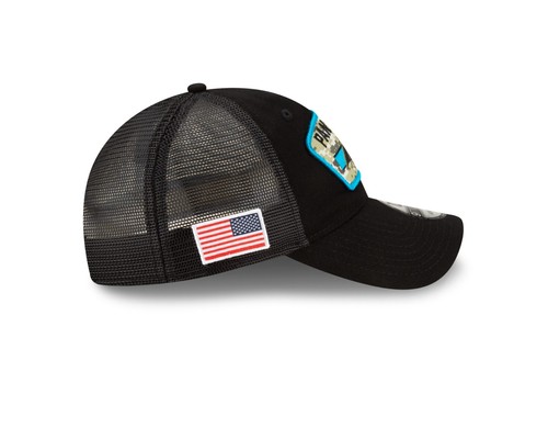 Carolina Panthers New Era Salute to Service 9TWENTY Mütze verstellbar - schwarz - Bild 6 von 7