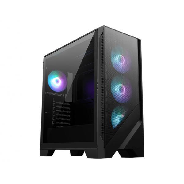 Msi Mag Forge 321r Airflow Computer Case Midi Tower Nero, Trasparente (case Mag