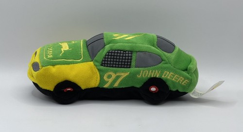 Vintage 1998 NASCAR John Deere Car Chad Little #97 Racers Plush PJ Toys - Picture 2 of 6