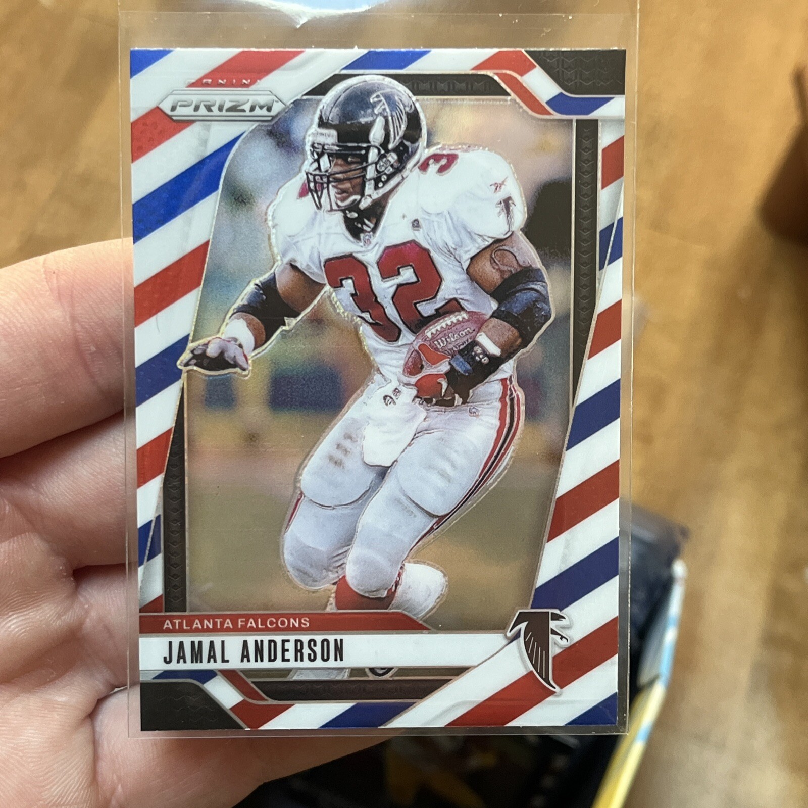 Jamal Anderson 2024 Panini Prizm #18 RED WHITE BLUE SP RETAIL MINT