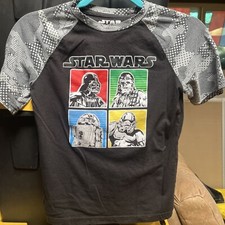Kids Star Wars Short Sleeve Shirt Size Medium 8