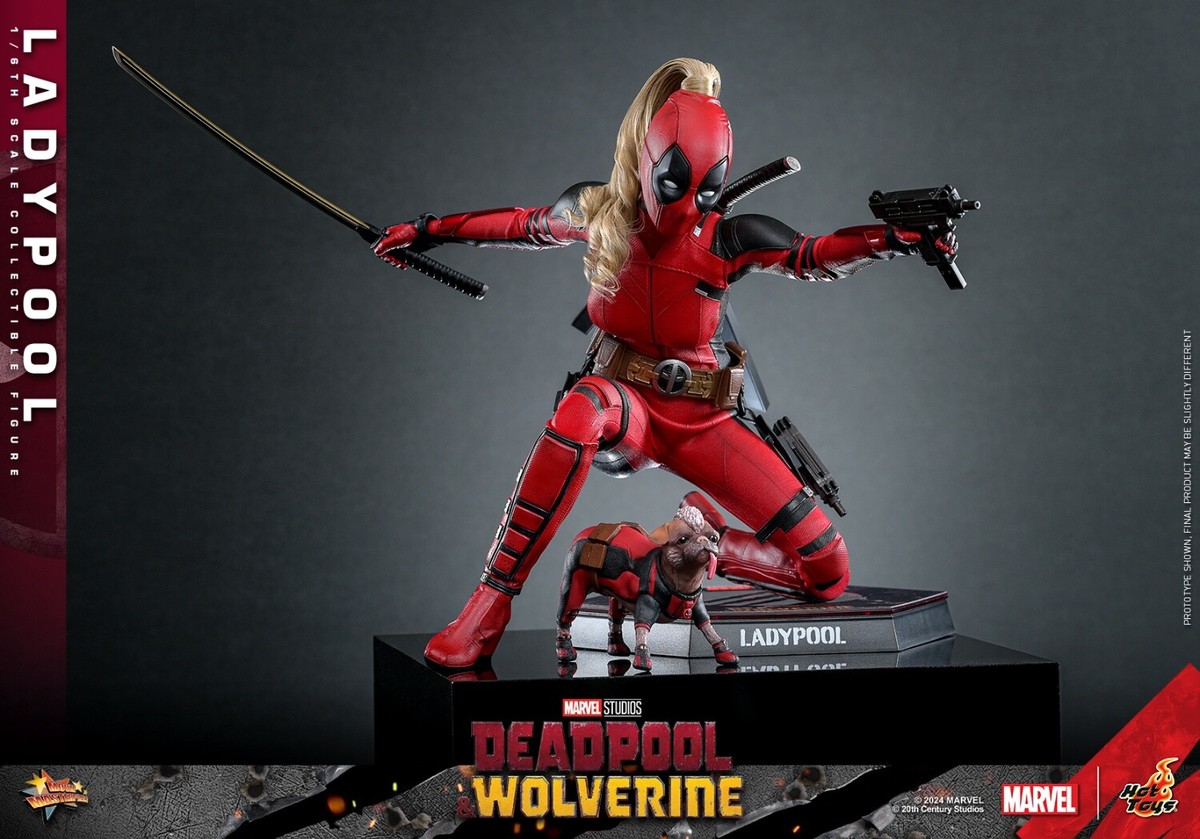 Ready! New Hot Toys MMS747 Deadpool & Wolverine 1/6 Ladypool